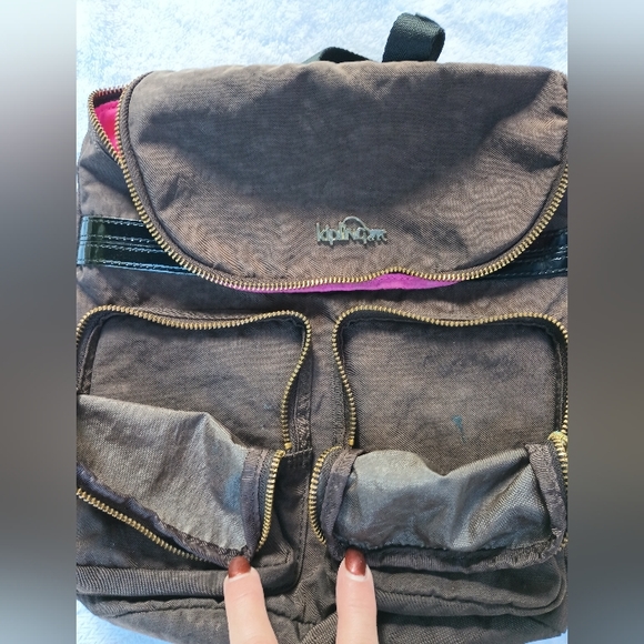 Kipling brown backpack - Picture 2 of 7